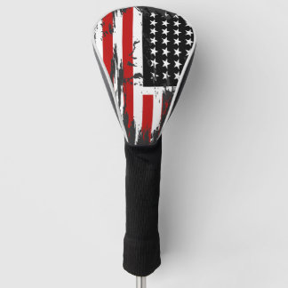 Vintage amerikanische Flagge Golf Headcover