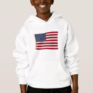 Vintage amerikanische Flagge Hoodie