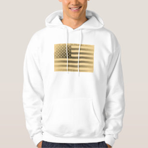 Vintage amerikanische Flagge Hoodie
