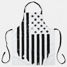 Vintage amerikanische Flagge Küche Schürze