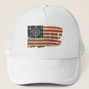 Vintage amerikanische Flaggen-Produkte Truckerkappe