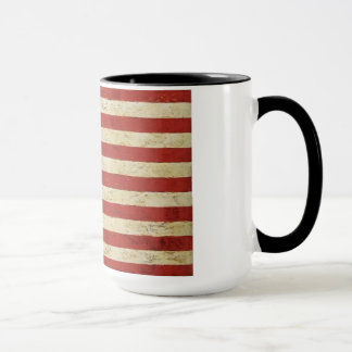 Vintage amerikanische Flaggen-Tasse Tasse