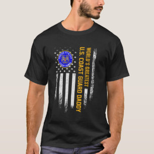 Vintage amerikanische Flaggenwelt: Die Beste US-Kü T-Shirt