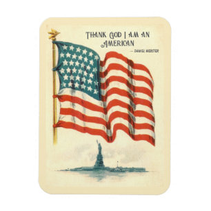 Vintage-amerikanische Freiheitsstatue Magnet