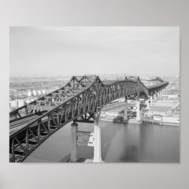 Vintage amerikanische Landschaft Poster (Vorne)