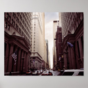 Vintage amerikanische Landschaft Poster