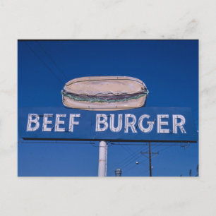 Vintage amerikanische Landschaft Postkarte