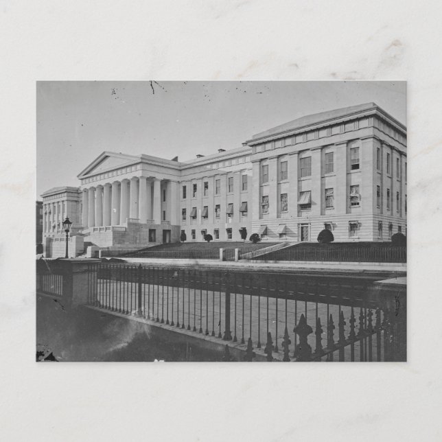 Vintage amerikanische Landschaft Postkarte (Vorderseite)