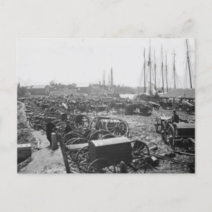 Vintage amerikanische Landschaft Postkarte