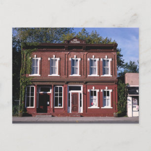 Vintage amerikanische Landschaft Postkarte