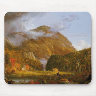 Vintage-amerikanische Landschaftsmalerei "Eine Ans Mousepad