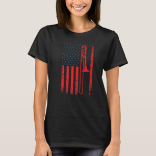 Vintage amerikanische patriotische Grunge-USA-Flag T-Shirt