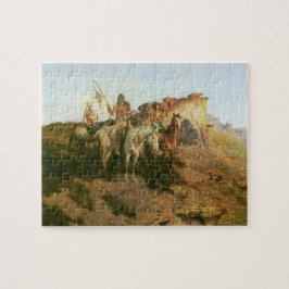 Vintage Amerikanische Ureinwohner, Pfefferlinge de Puzzle