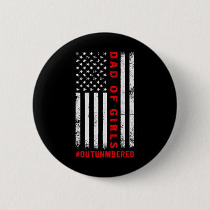 Vintage-Amerikanischer-Fla-Männer-Vater-von-mehr-T Button