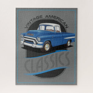 Vintage Amerikanischer GMC Puzzle