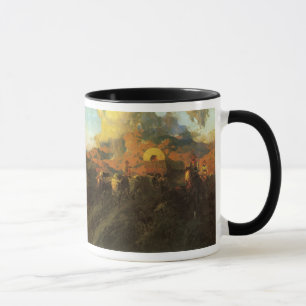 Vintage Amerikanischer Westen, Overland Trail von Tasse