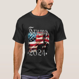 vintage-amerikanisches Flagge patriotisches T-Shir T-Shirt