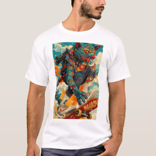 Vintage Amerikanisches Tattoo-Design T-Shirt