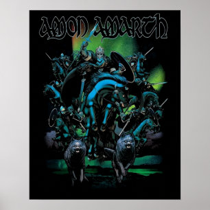 Vintage Amon Amarth Tag Geschenk für Männer Frauen Poster