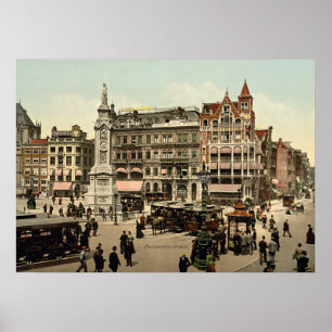 Vintage - Amsterdam, Niederlande Poster