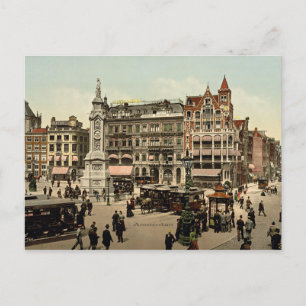 Vintage - Amsterdam, Niederlande Postkarte
