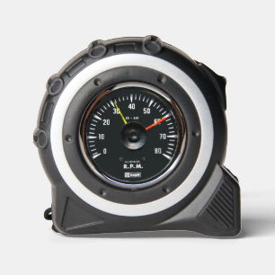 Vintage Analog Auto Tachometer Teller Maßband