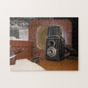 Vintage analoge Camcorder Puzzle