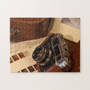 Vintage analoge Kamera Puzzle
