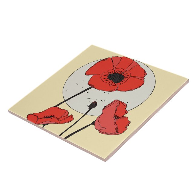 Vintage-Ananasfrucht Fliese (Seite)