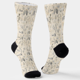 Vintage Anatomie des Menschen für den Arzt Socken