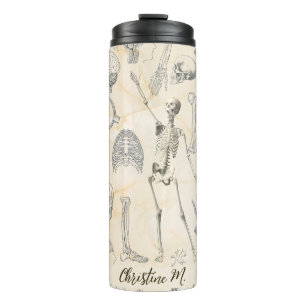 Vintage Anatomie Geek Thermosbecher