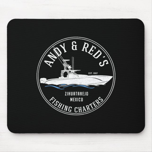 Vintage Andy And Red's Angeltouren  Mousepad (Vorne)