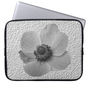 Vintage Anemone-Laptop-Tasche Laptopschutzhülle