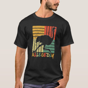 Vintage angeblich Strauß Retro Strauß T-Shirt