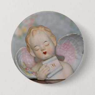 Vintage Angel Button