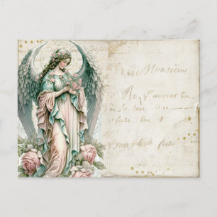 Vintage Angel Postkarte