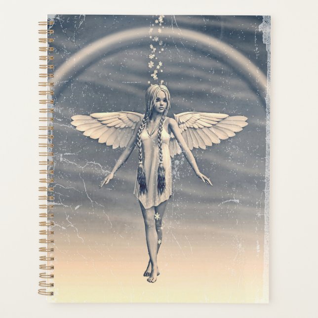 Vintage Angel under the Rainbow Planer (Vorderseite)