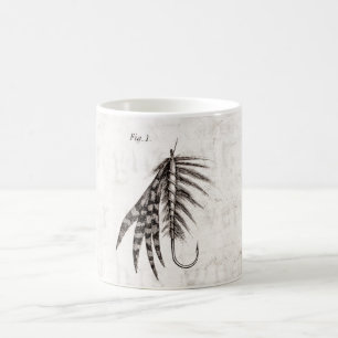 Vintage Angelhaken aus dem 19. Jahrhundert Alte Fl Tasse