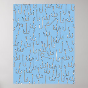 Vintage Angelhaken Poster