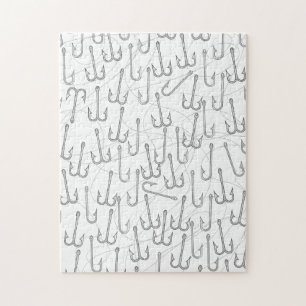 Vintage Angelhaken Puzzle