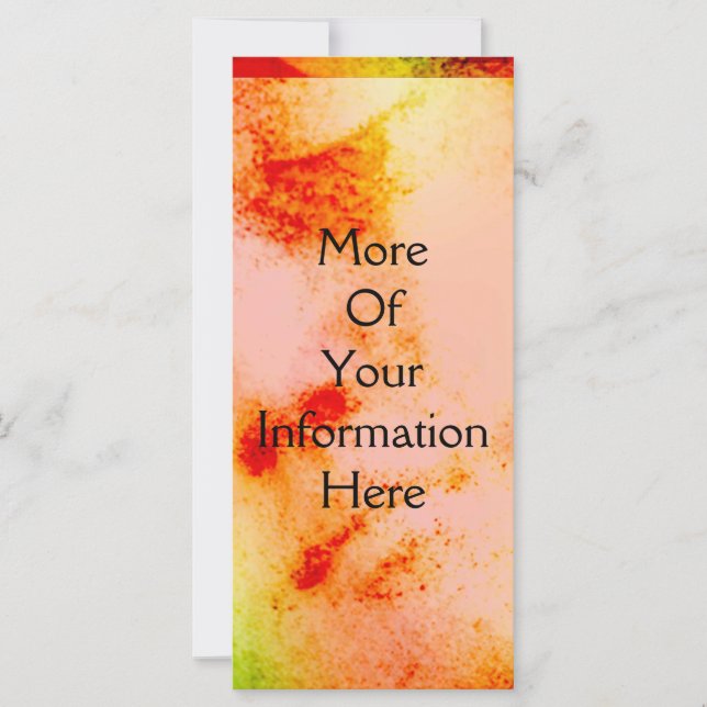 Vintage Angelic Statue Lesezeichen Rack Card (Vorderseite)