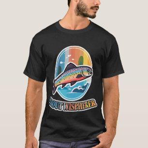 Vintage Angeln vorbei T-Shirt