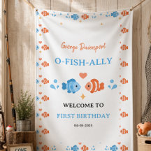 Vintage Angelrute O-Fish-Ally One 1. Geburtstag