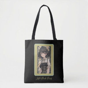 Vintage-Anime-Kleines-Schwarzes LBD-Liebhaber's
