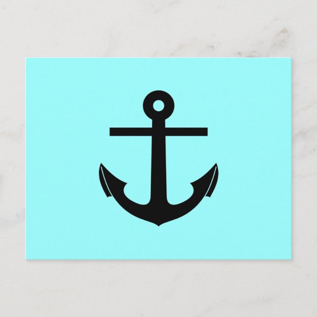 Vintage Ankerpostkarte Postkarte (Vorderseite)