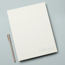 Vintage Anmerkungen Personalisiert Stationierung