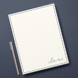 Vintage Anmerkungen zur dunklen blauen Stationery Mitteilungskarte<br><div class="desc">Erstellen Sie Ihre eigene Schreibwaren. Personalisieren Sie dieses Design mit Ihrem eigenen Text. Dieses Design wird durch die Auswahl des Links "Weiter anpassen" weiter angepasst.</div>