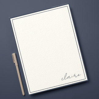 Vintage Anmerkungen zur dunklen blauen Stationery Mitteilungskarte