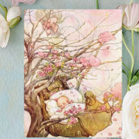 Vintage Anne Anderson Baby im Baumwipfel