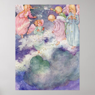 Vintage Anne Anderson Die Milchstraße Poster